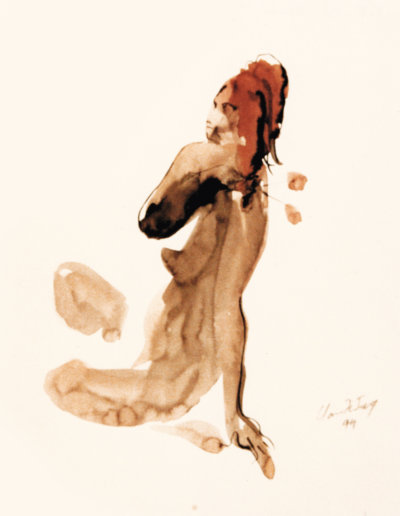 Modèle Féminin 10 - 24 x 32 cm