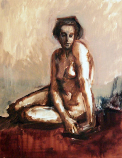 Modèle Féminin 12 - 33 x  41 cm