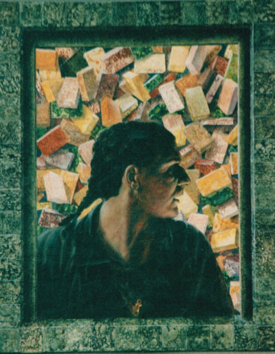 Frédérique Durand « L’architecte » - 30 x 40 cm