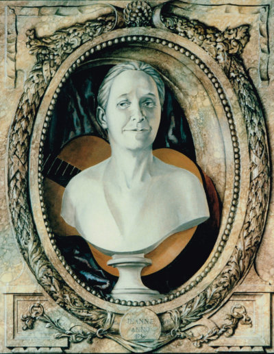 Portrait de Jeanne B - 73 x 92cm