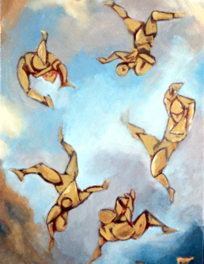 La chute – 48 x 114 cm