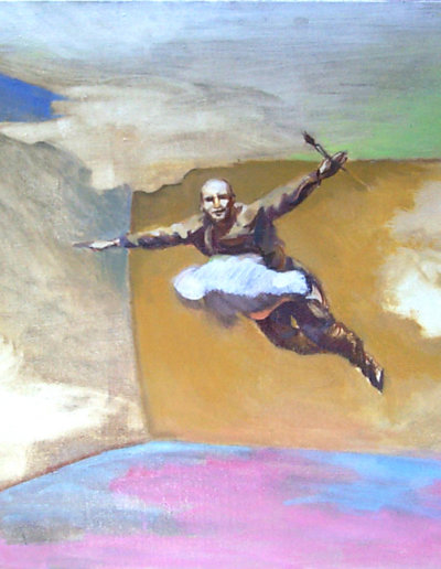 Flying painter